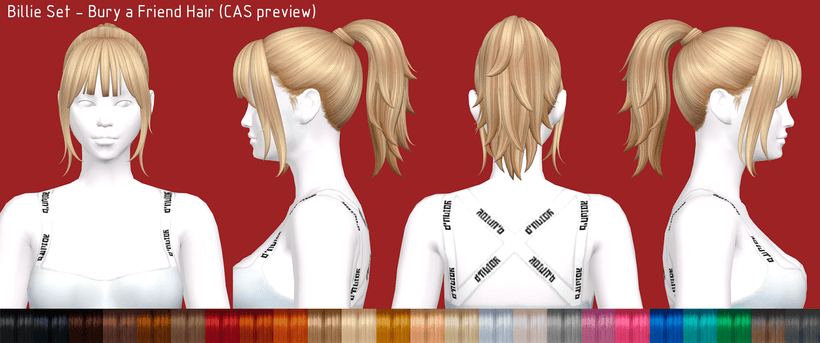 Галерея мода Прическа Bury a Friend #1